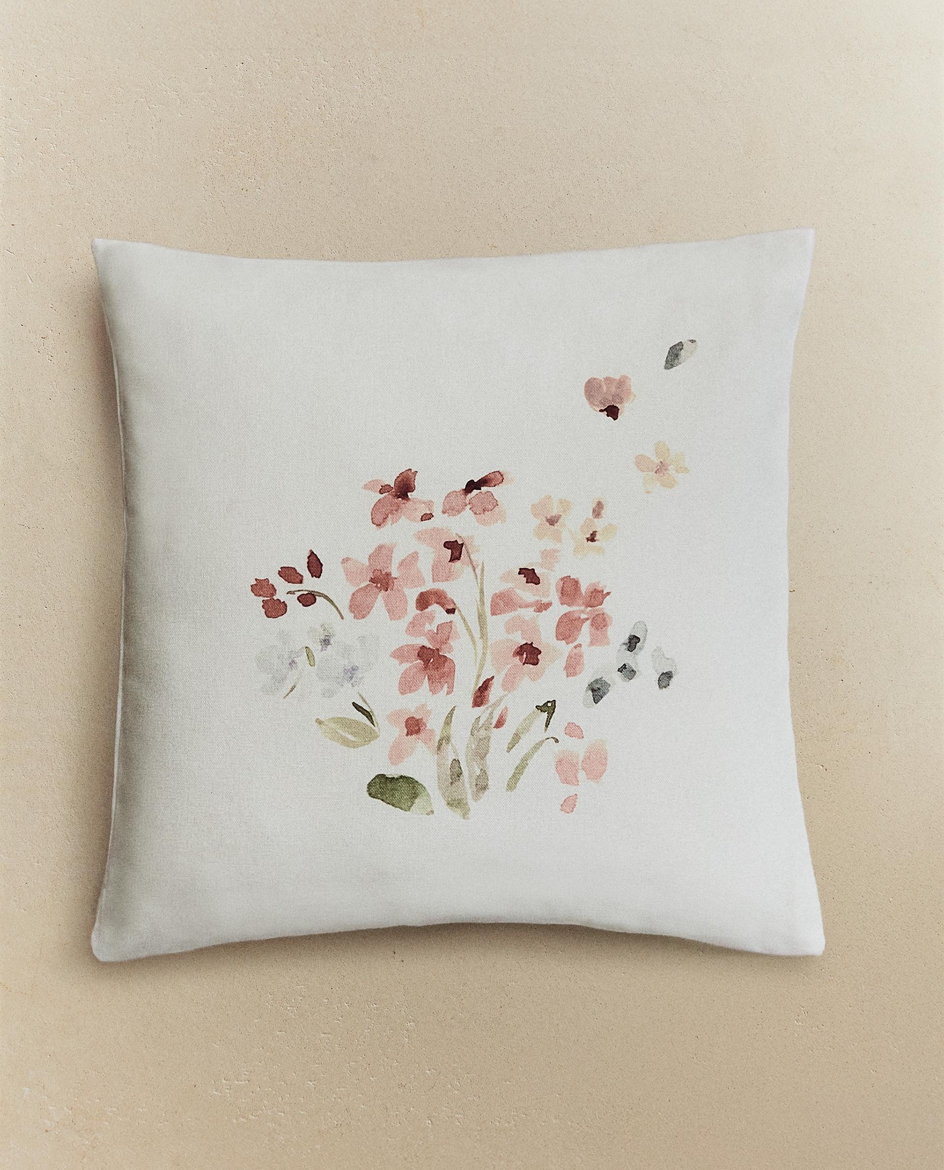 フローラル クッションカバー | Zara Home 日本/Japan