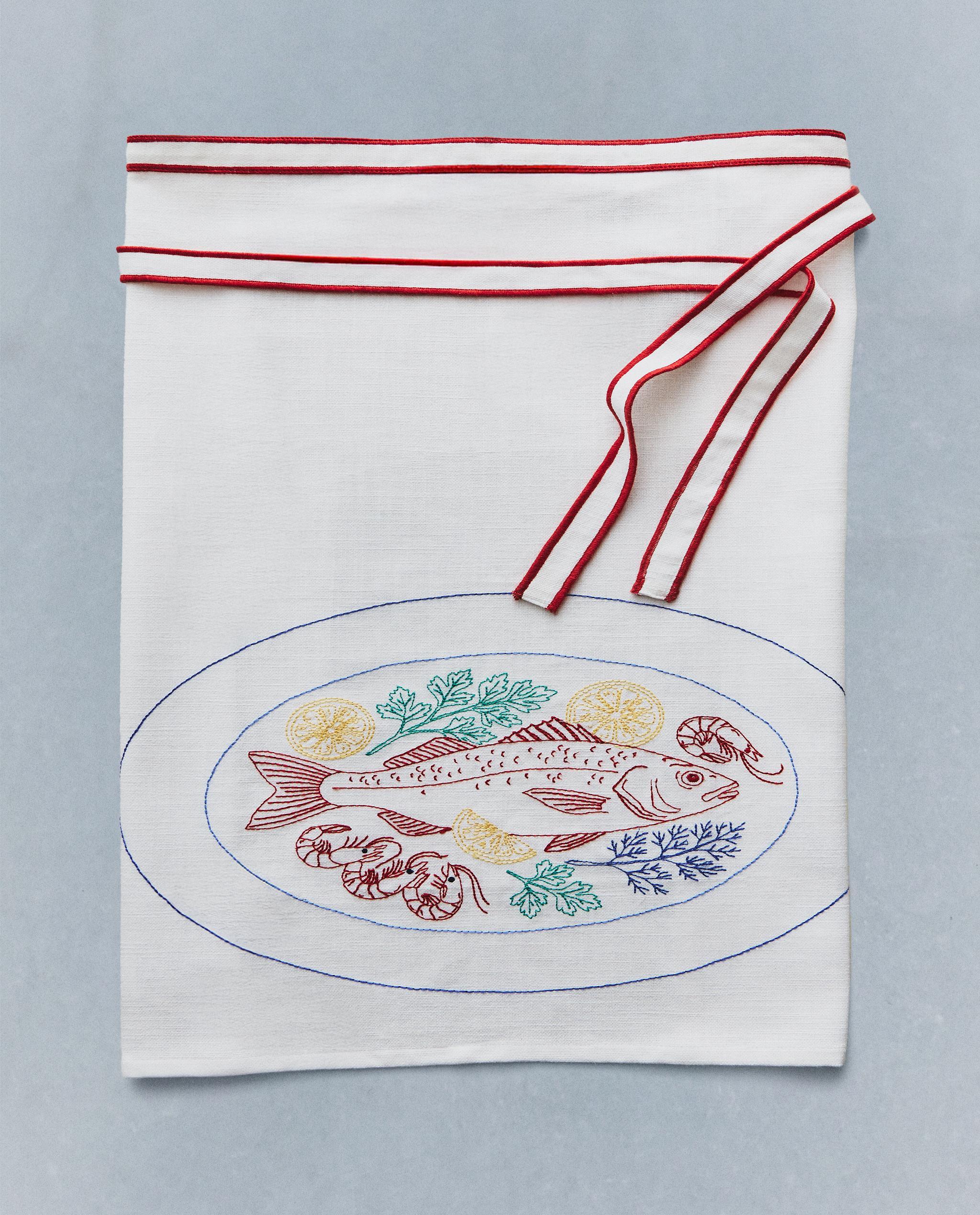 FISH COTTON APRON product thumbnail 10