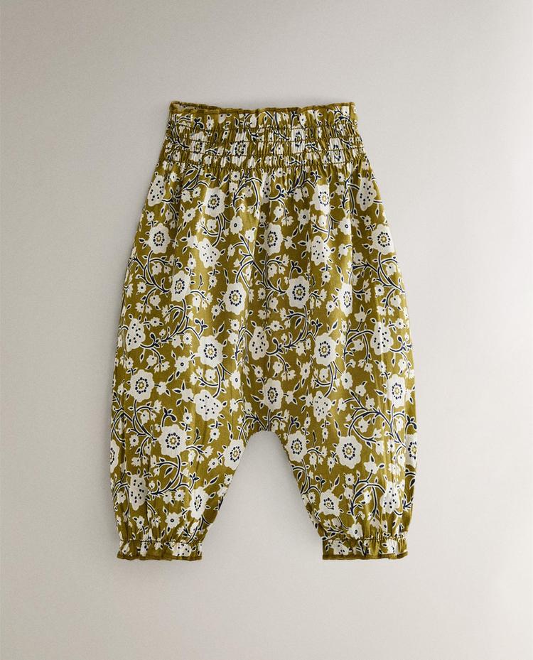 بنطلون شروال للرضّع بأزهار بنطلون شروال للرضّع بأزهار