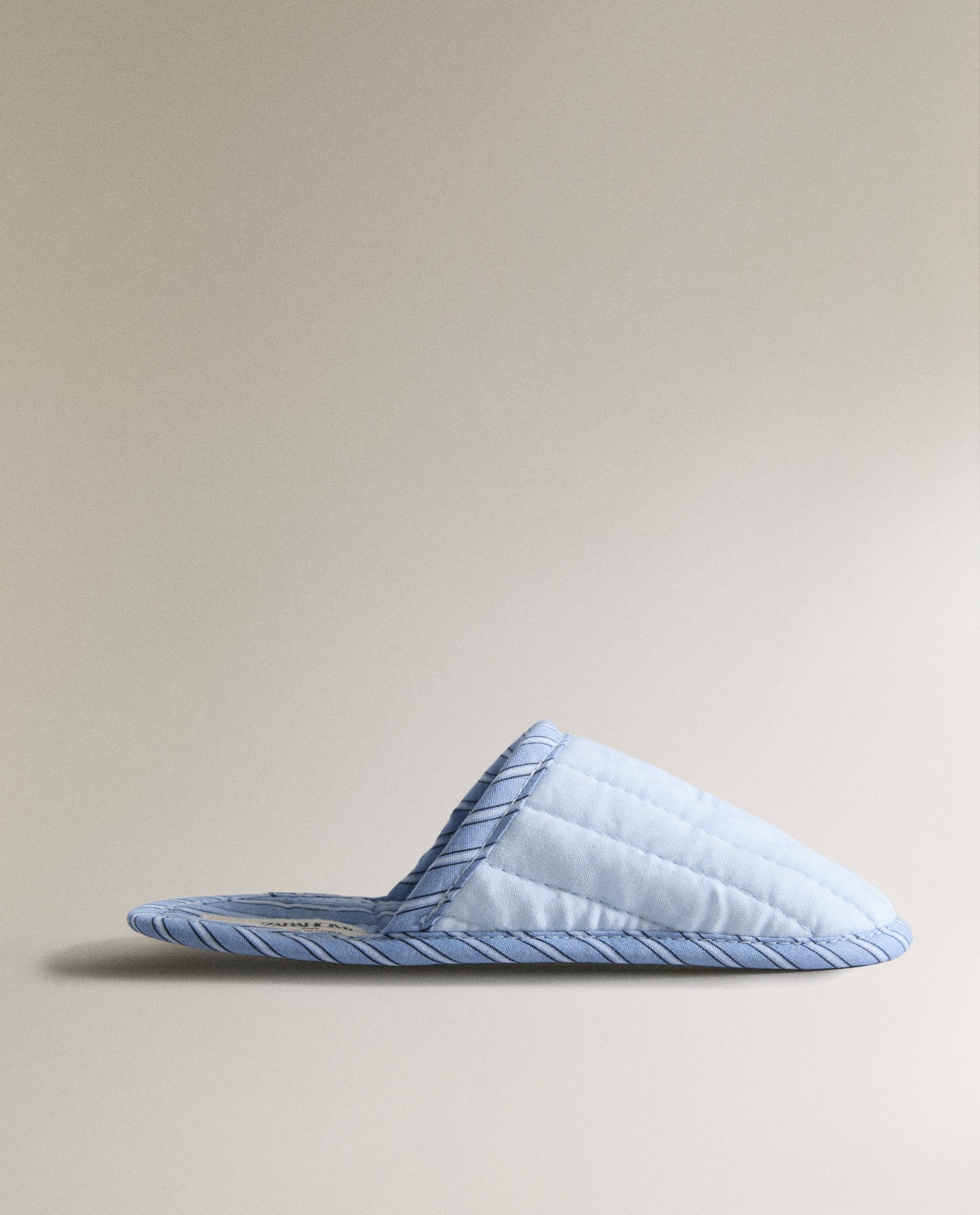 CHILDREN'S STRIPED MULE SLIPPERS product thumbnail 4