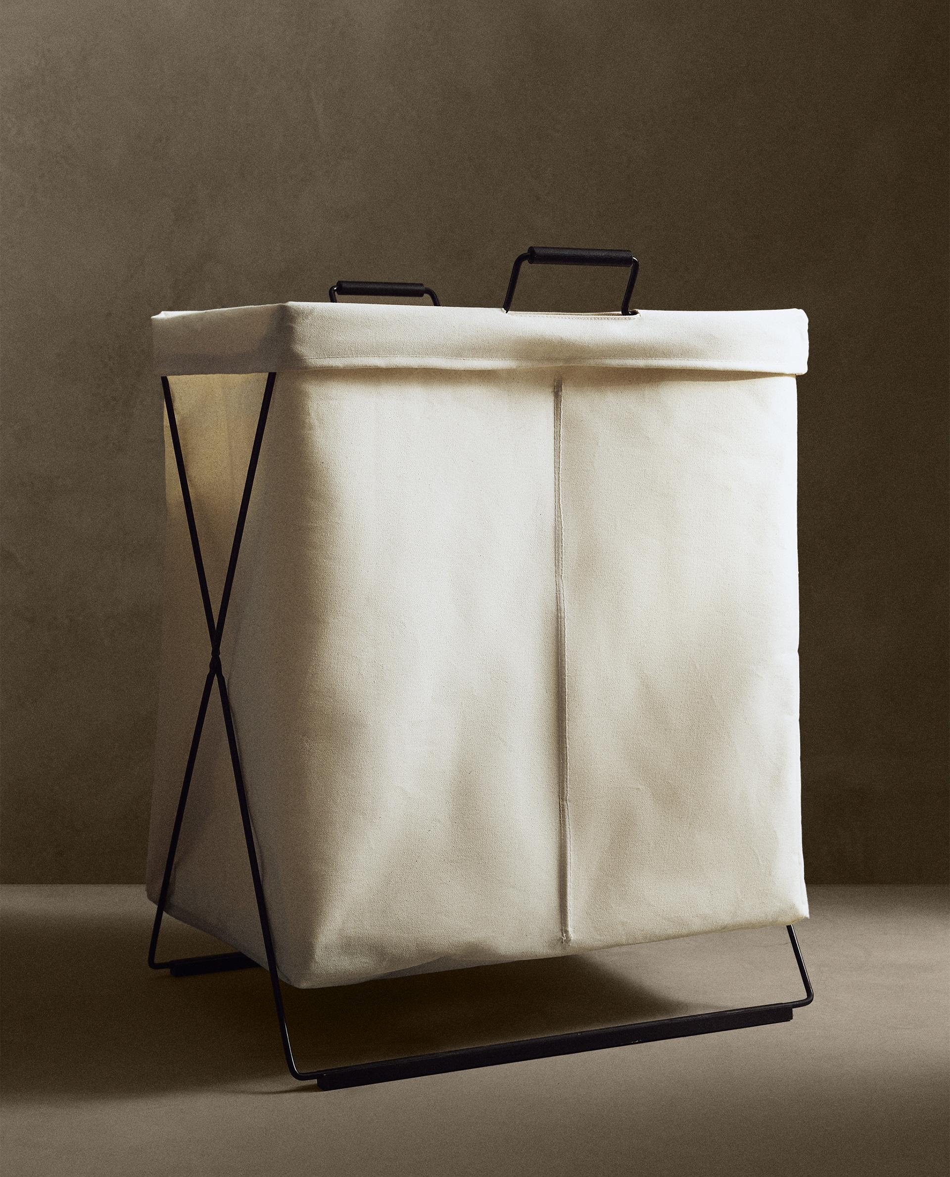 FOLDABLE DOUBLE LAUNDRY HAMPER