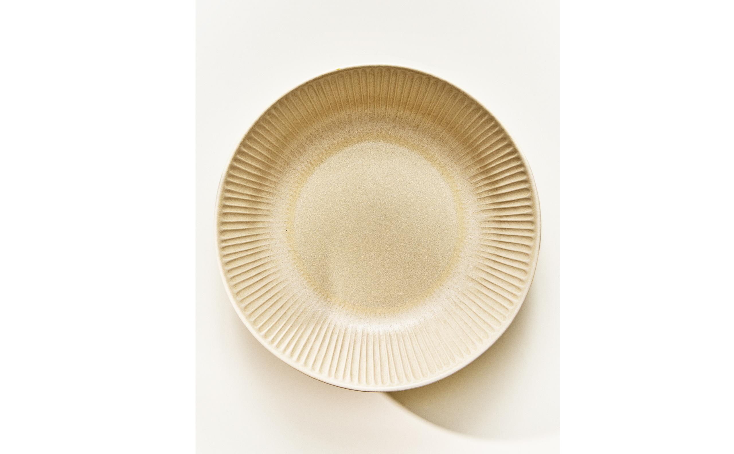SCORED STONEWARE SOUP PLATE product thumbnail 8
