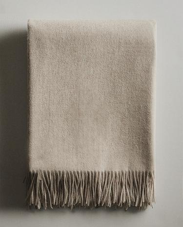 MANTA DE LÃ E CASHMERE