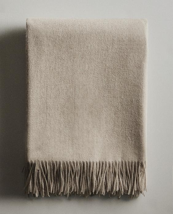 PLAID LAINE ET CACHEMIRE PLAID LAINE ET CACHEMIRE