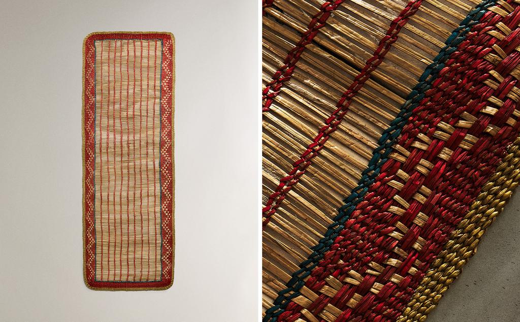 WOVEN STRAW CARPET RUNNER