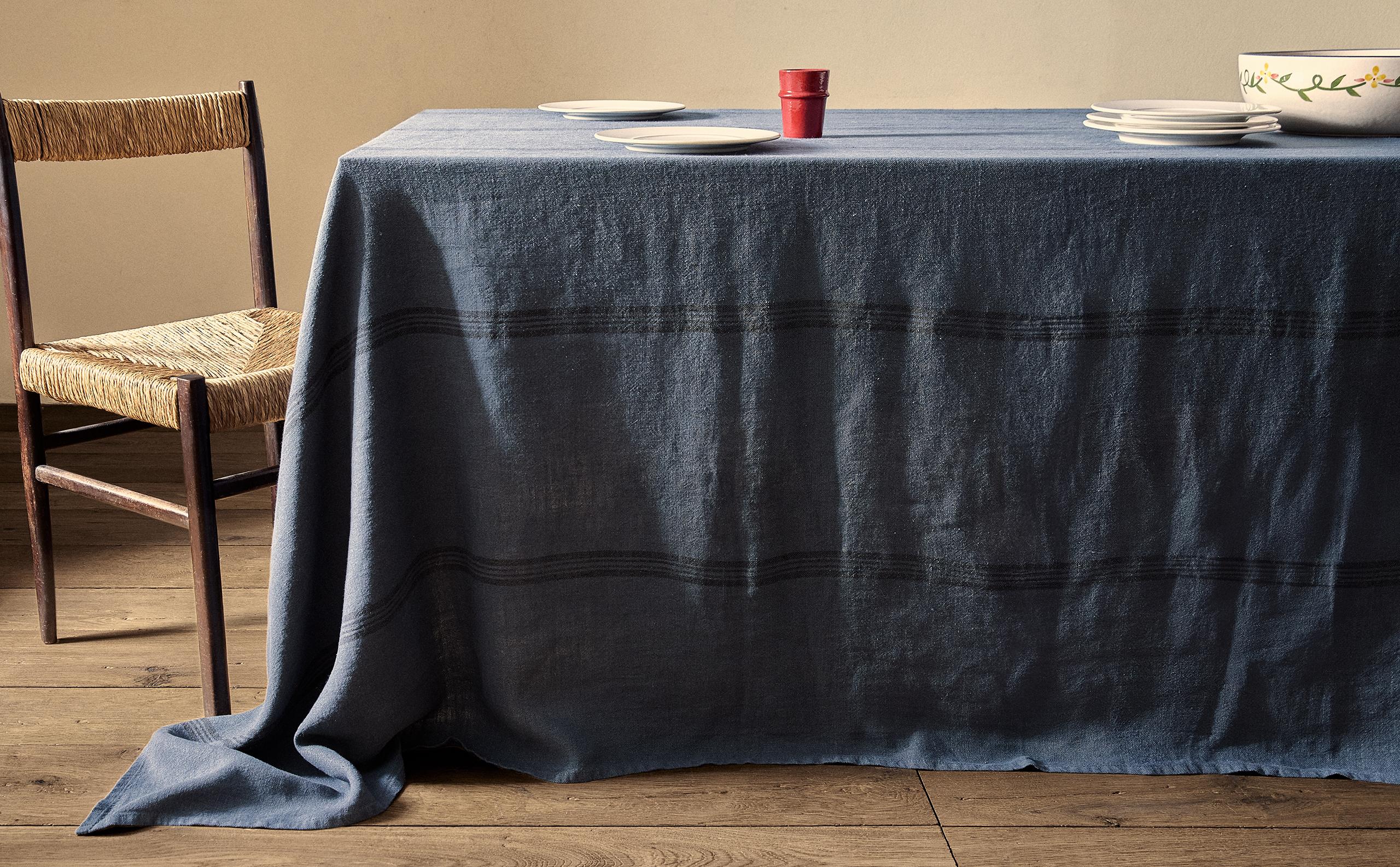ZARAHOME テーブルクロス ポルトガル製コットン 170×250cm