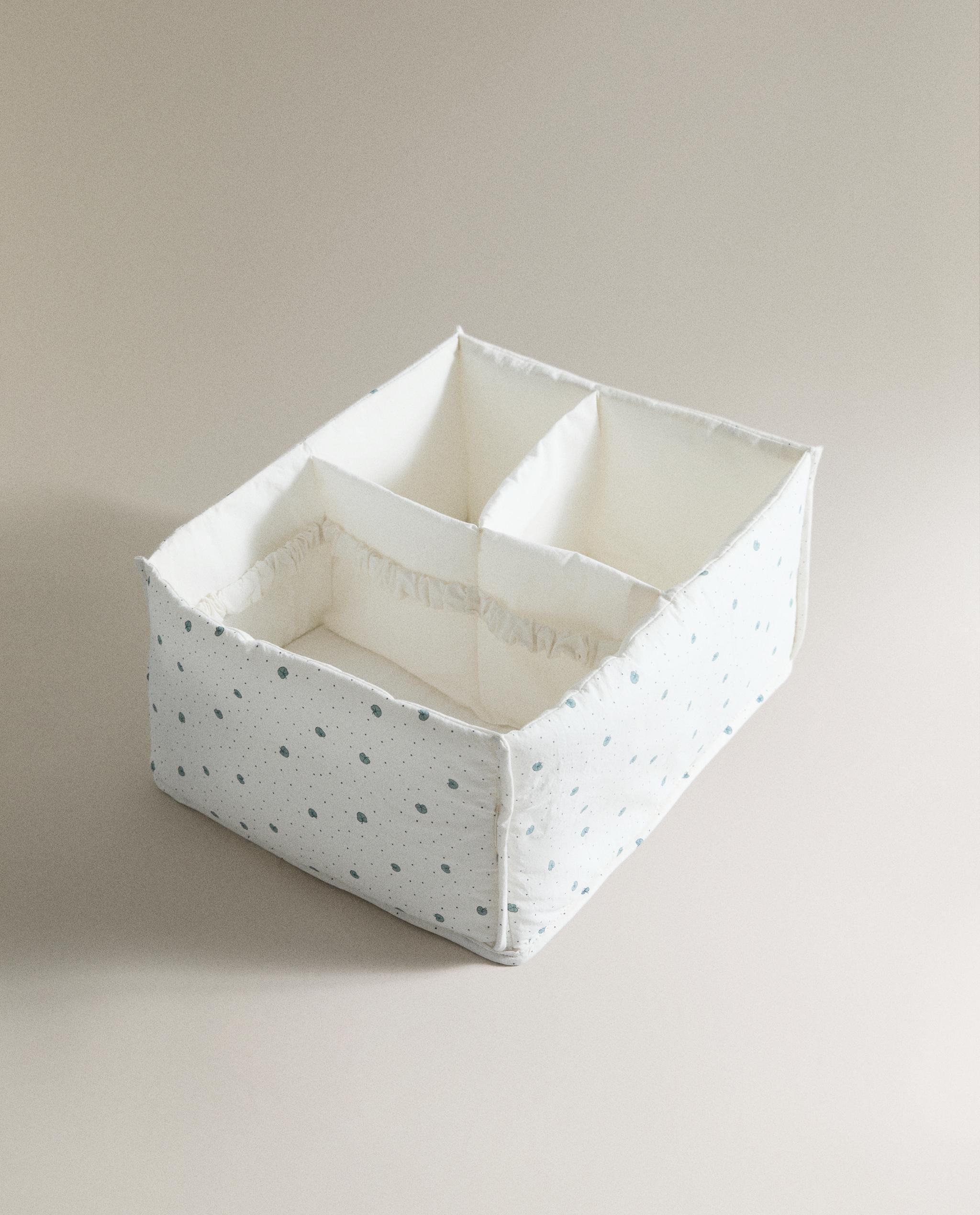LEAF PRINT COTTON BABY ORGANISER product thumbnail 3