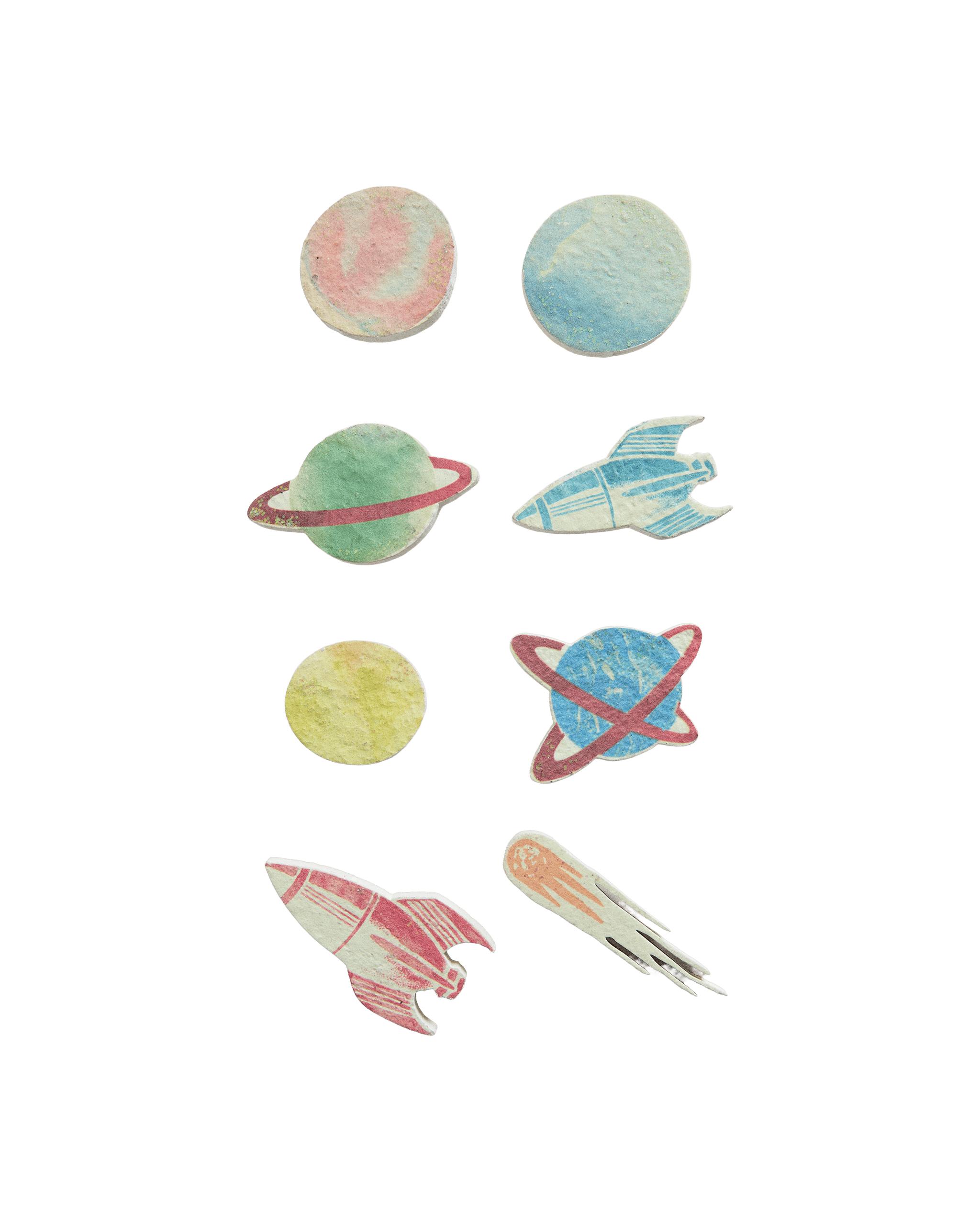 CHILDREN'S GLOW-IN-THE-DARK SPACE STICKERS product thumbnail 2