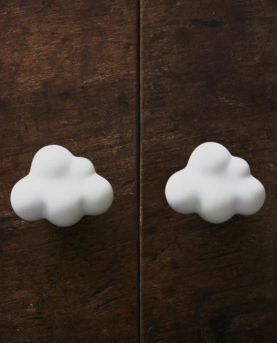 PACK OF KIDS' CLOUD DOOR KNOBS (PACK OF 2)