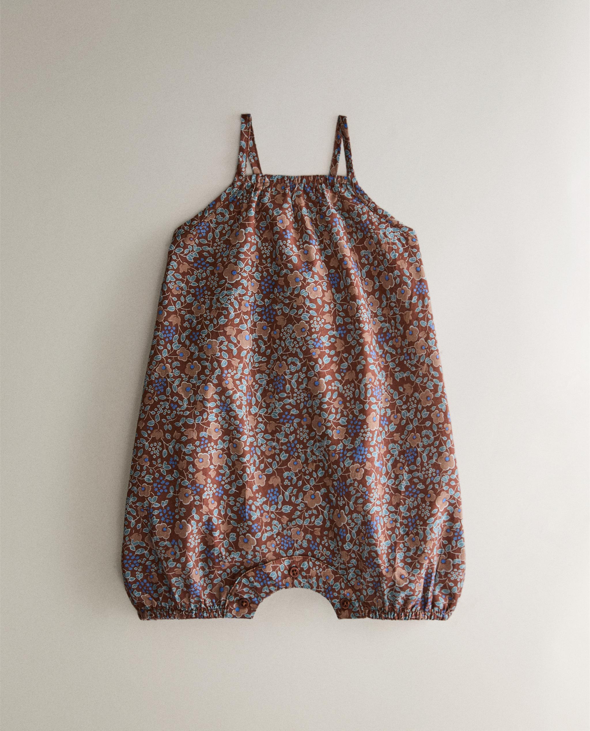 FLORAL BABY BEACH DUNGAREES product thumbnail 7