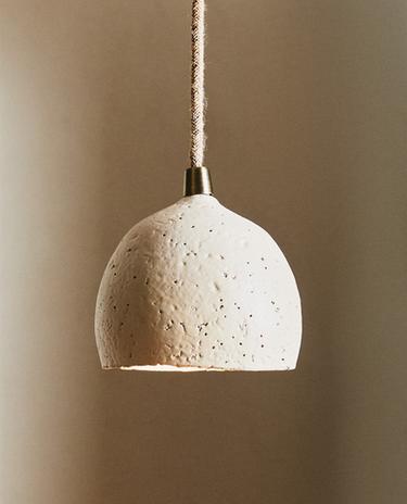 PAPIER-MÂCHÉ CEILING LAMP