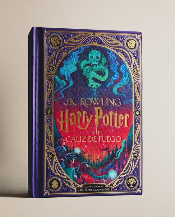 LIBRO HARRY POTTER Y EL CÁLIZ DE FUEGO (ESPAÑOL)