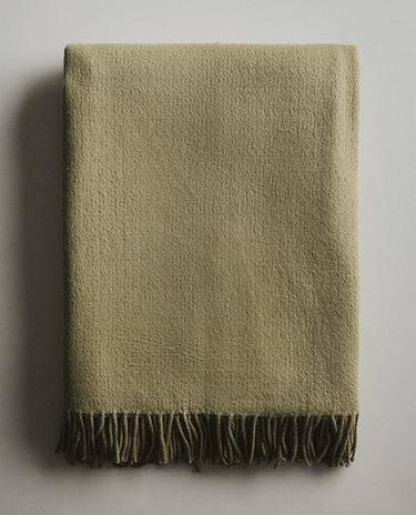 MANTA DECORATIVA FRANJAS