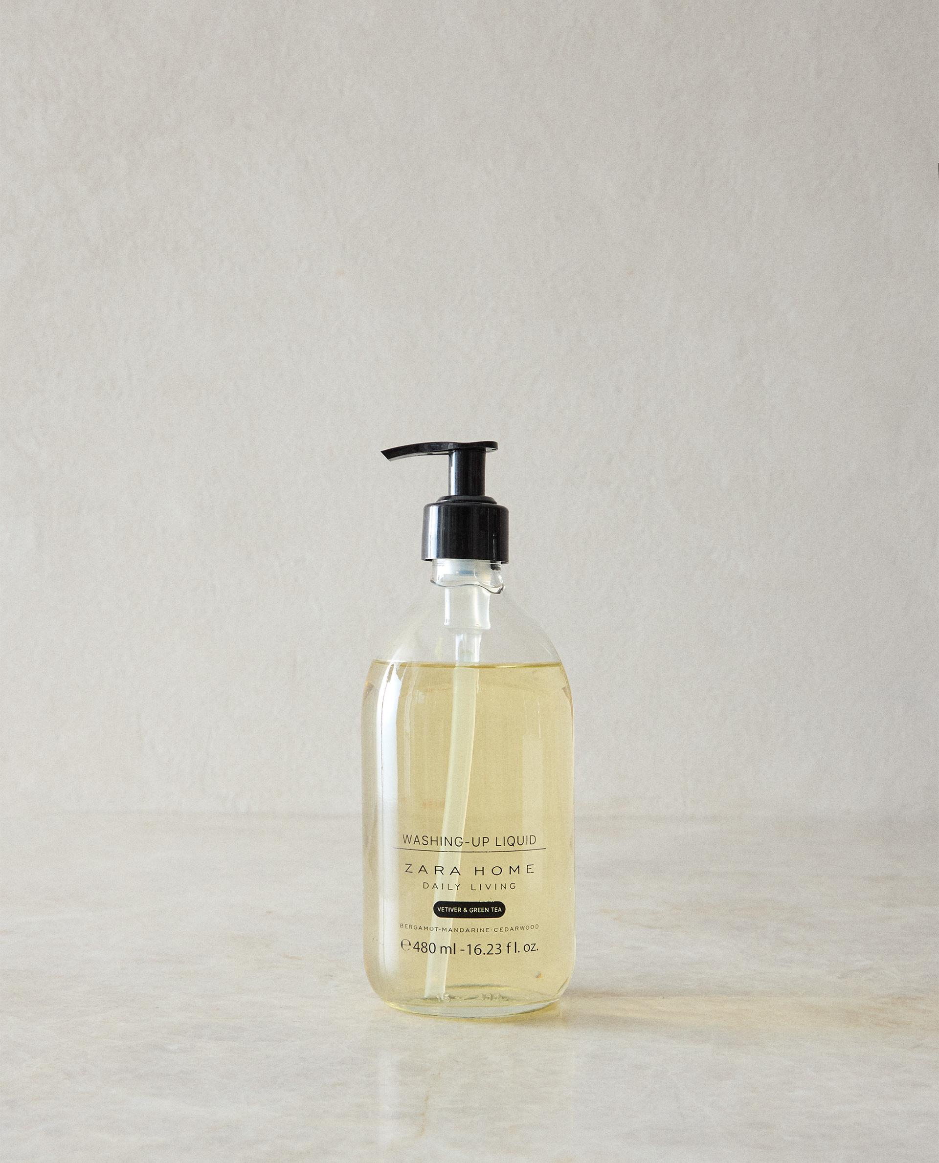 WASHING-UP LIQUID VETIVER & GREEN TEA 480ML