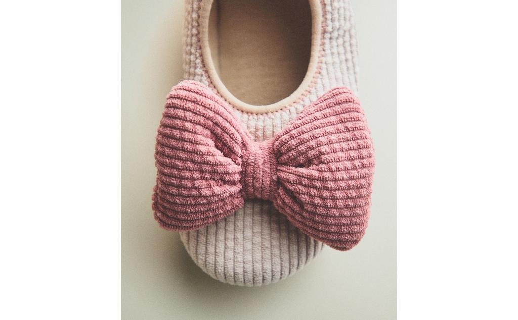 KIDS' BALLERINAS WITH BOW