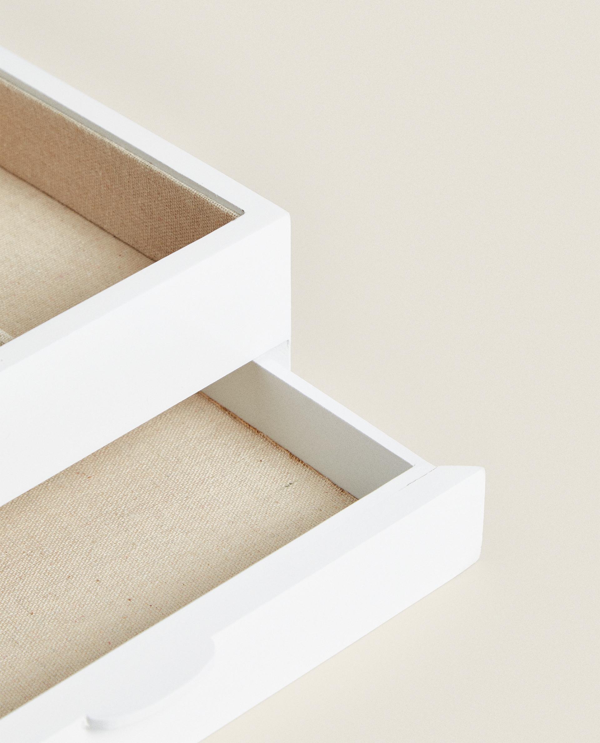 ラスト1点！ZARA HOME アクセサリーケース ZARA HOME ザラ ジュエリーボックス アクセサリーケース ウッド 木製