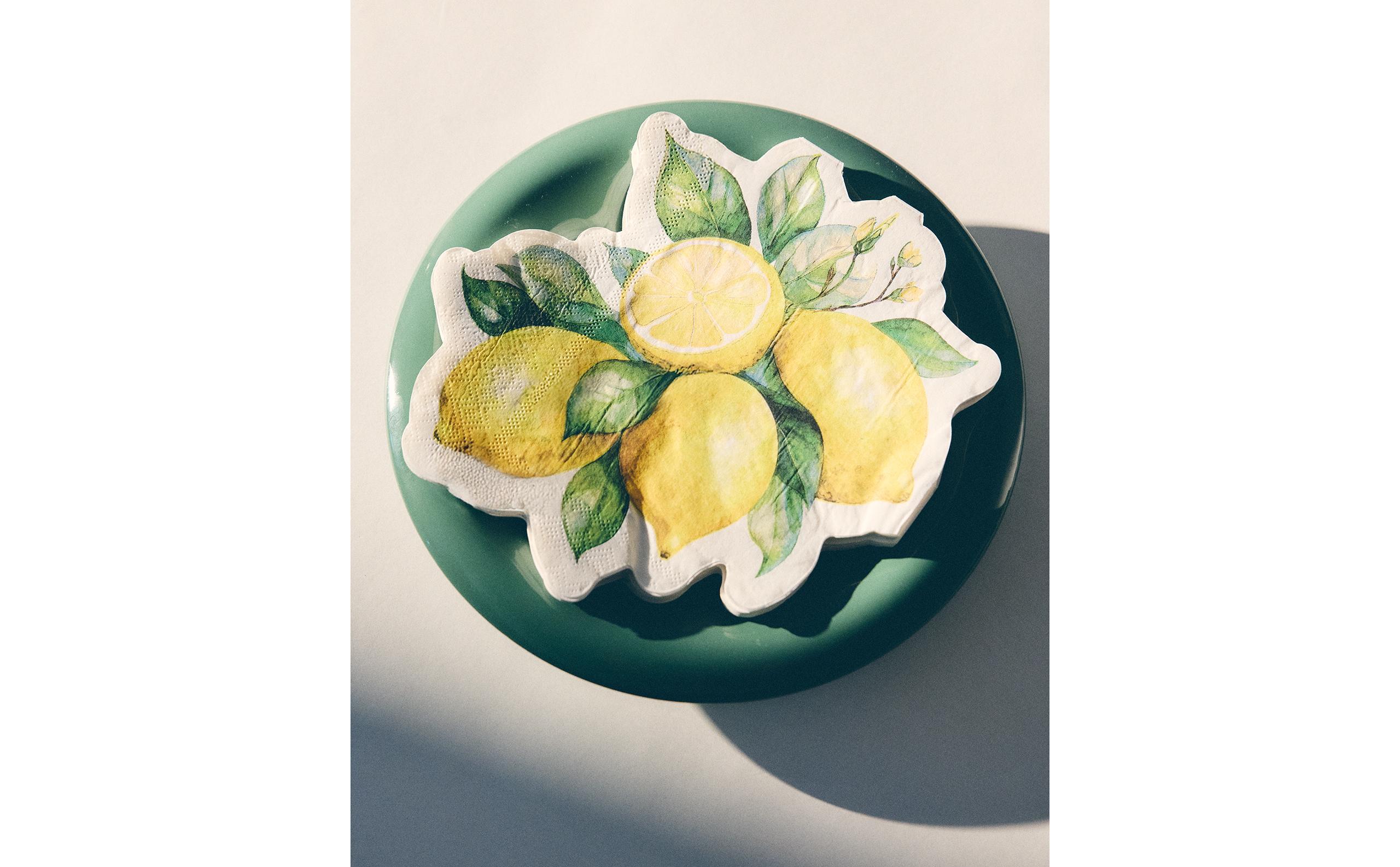 PACK OF LEMON PAPER NAPKINS (PACK OF 20) product thumbnail 9