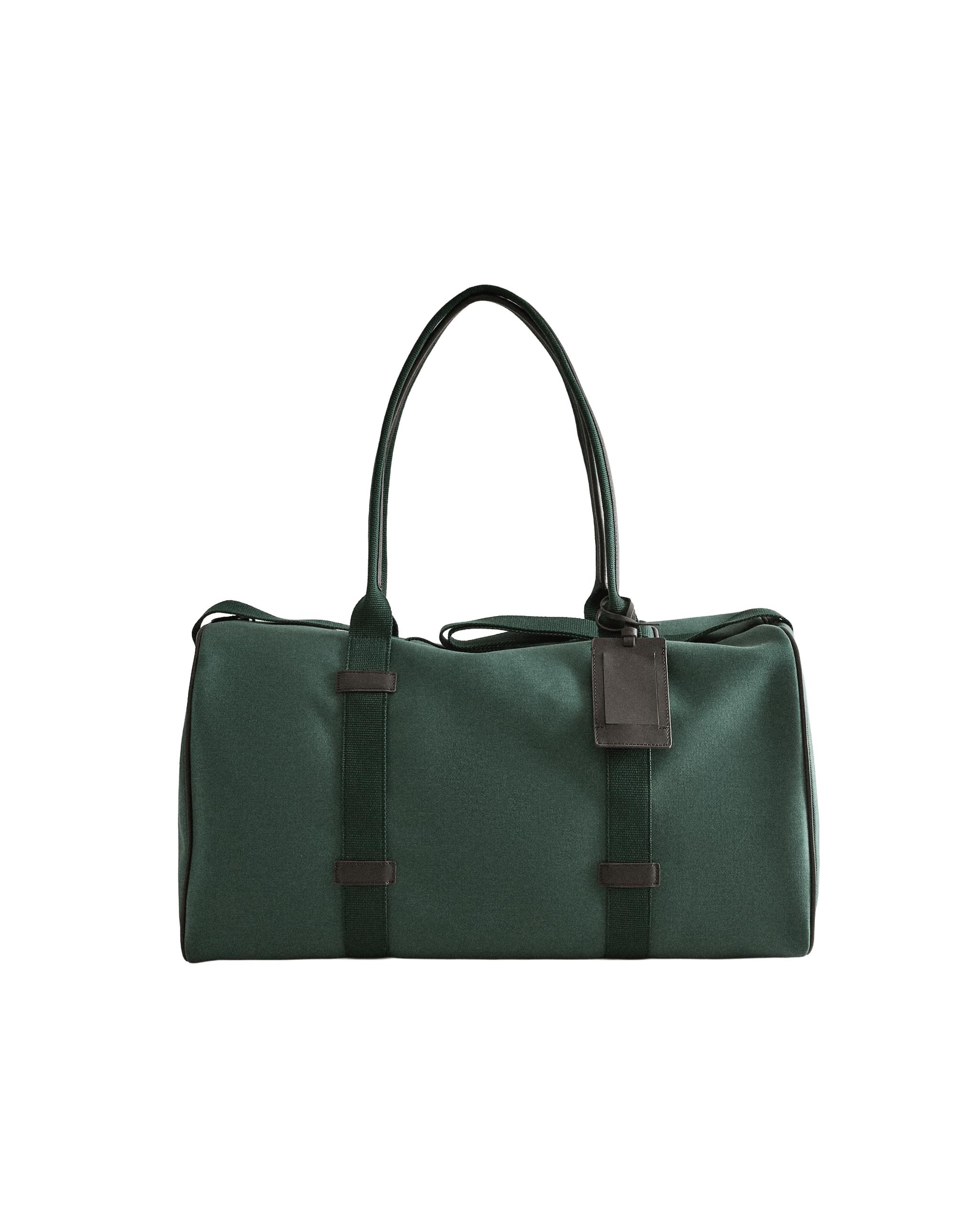 コットン＆レザー トラベルバッグ | Zara Home 日本/Japan