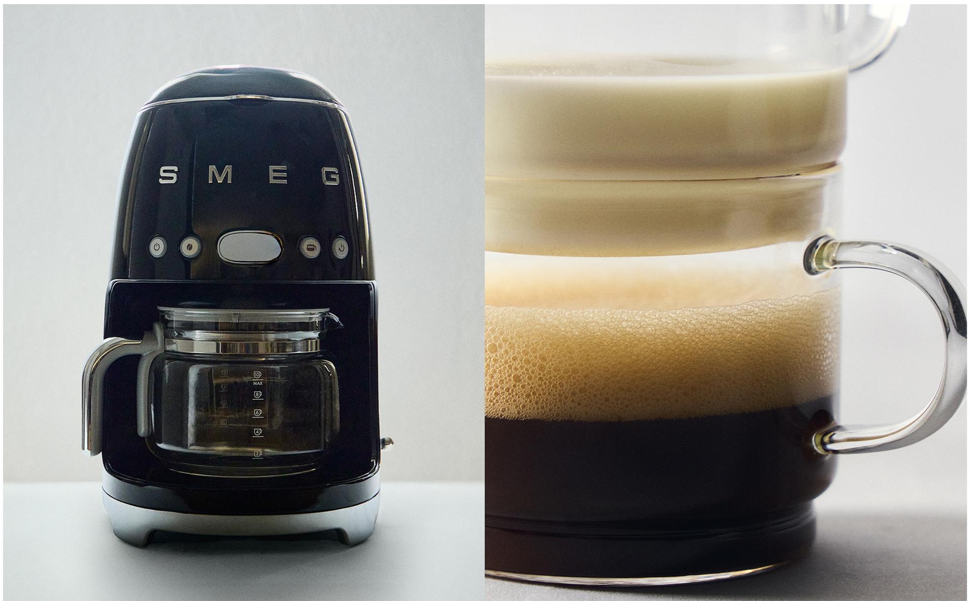 SMEG PROGRAMMABLE DRIP COFFEE MACHINE