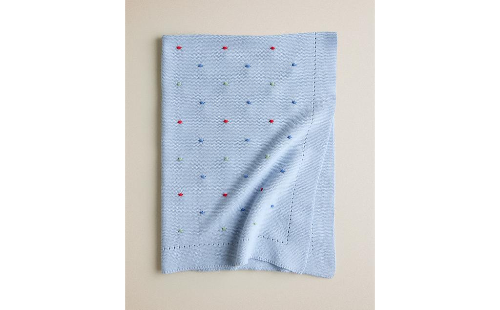 KIDS' POLKA DOT BLANKET KIDS' POLKA DOT BLANKET
