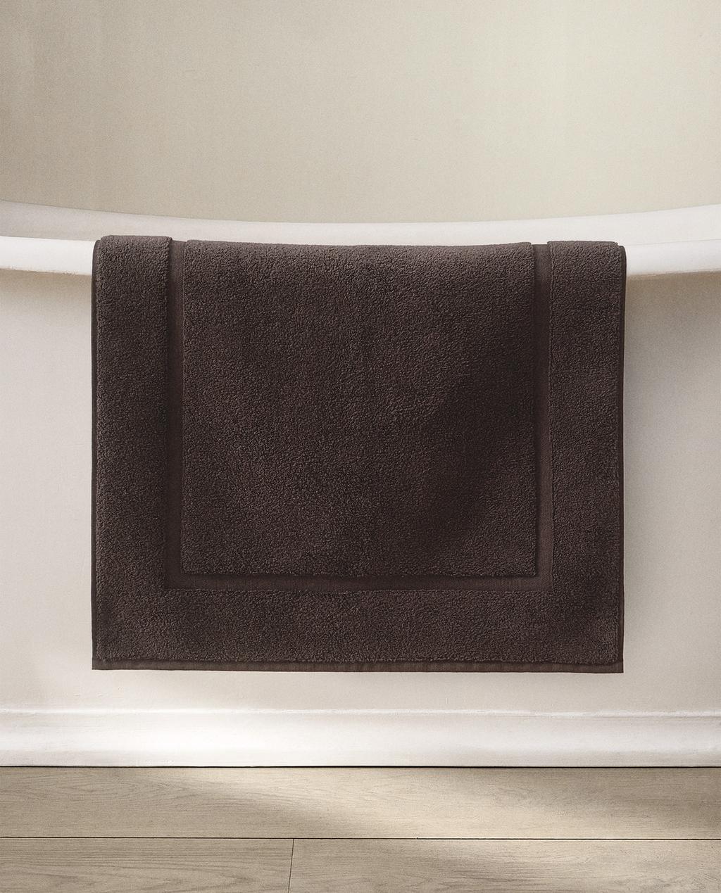 שטיחון אמבטיה רך מבד מגבת Non-slip