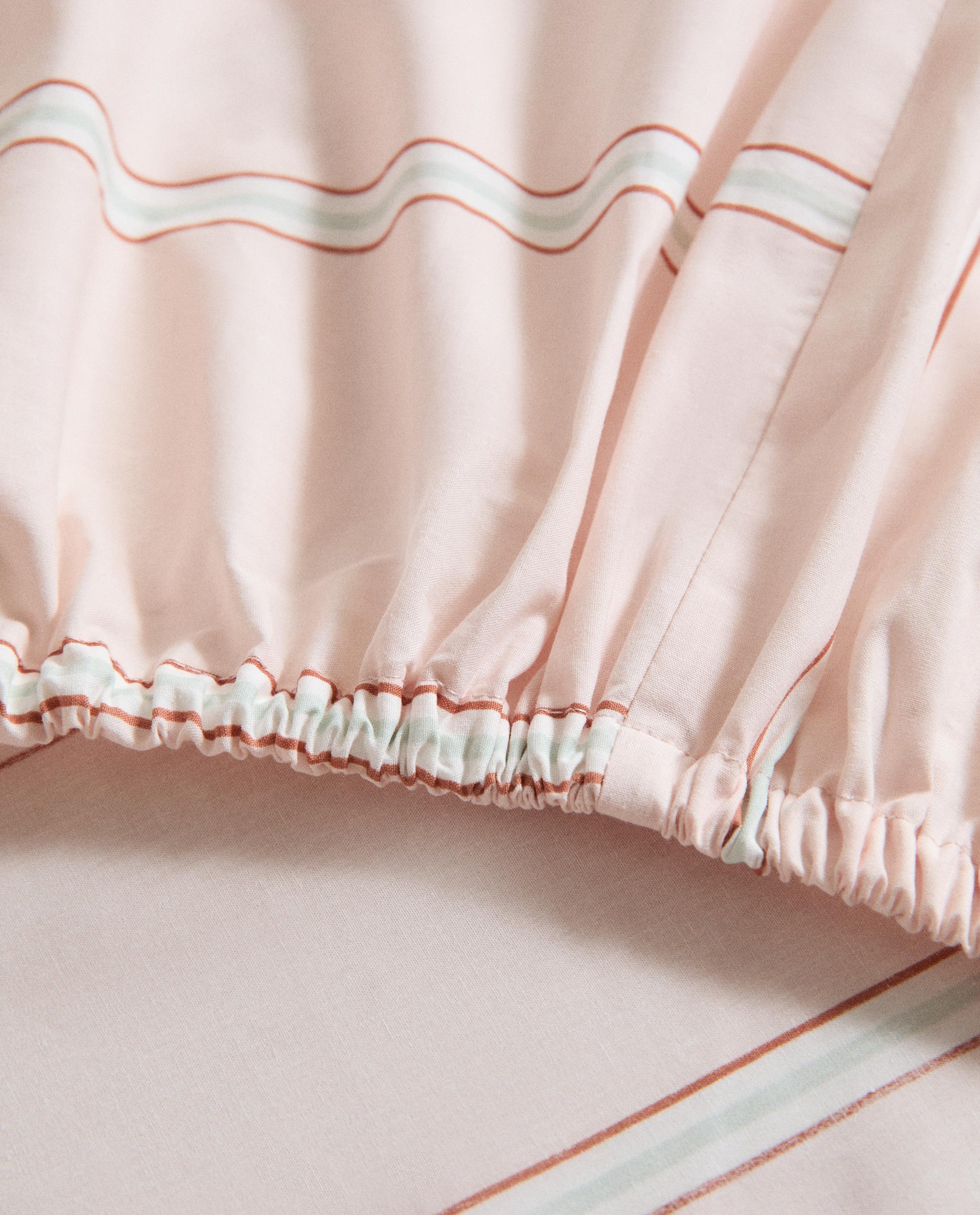 CHILDREN'S STRIPED FITTED SHEET product thumbnail 2