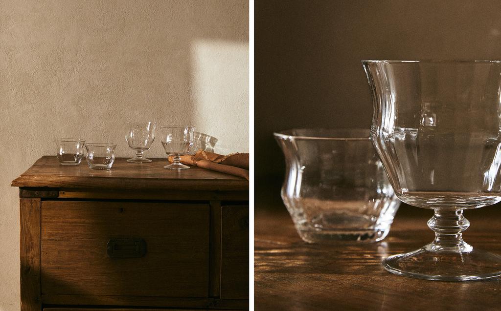 IRREGULAR GLASSWARE SET