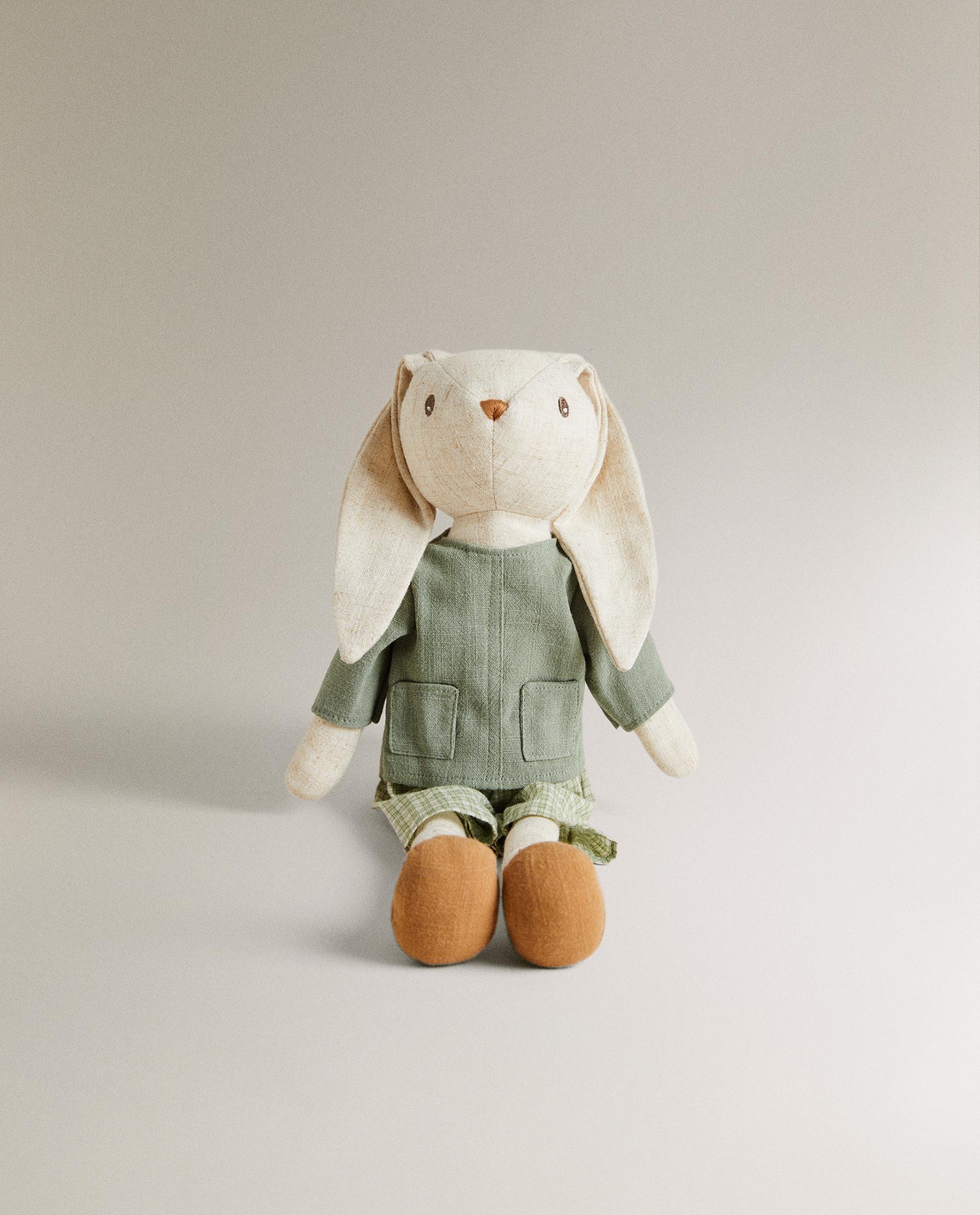 دمية محشوة للأطفال على شكل أرنب دمية محشوة للأطفال على شكل أرنب