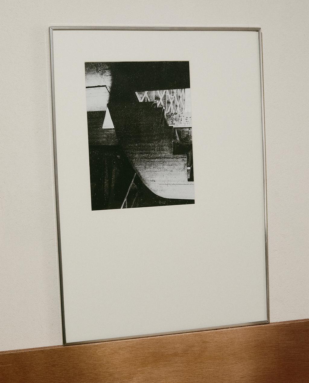 ZILVEREN FOTOLIJST MET VERWISSELBARE PASSE-PARTOUT