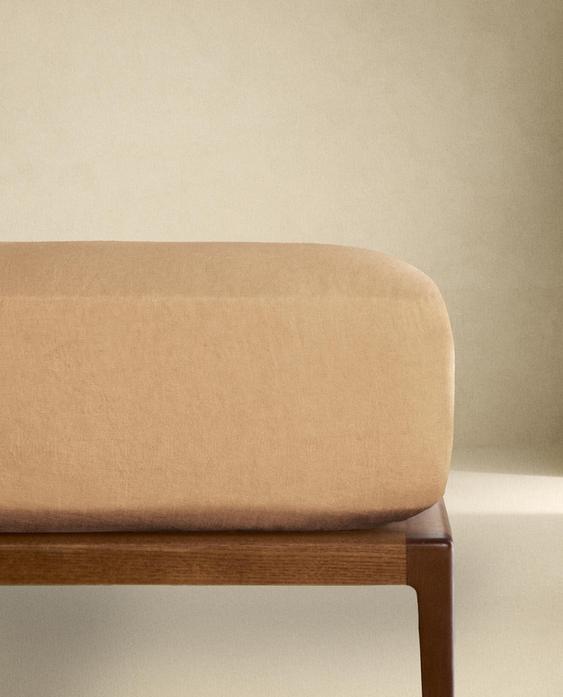 LENÇOL DE BAIXO DE LINHO LAVADO | 30 CM DE ALTURA (140 GXM²)