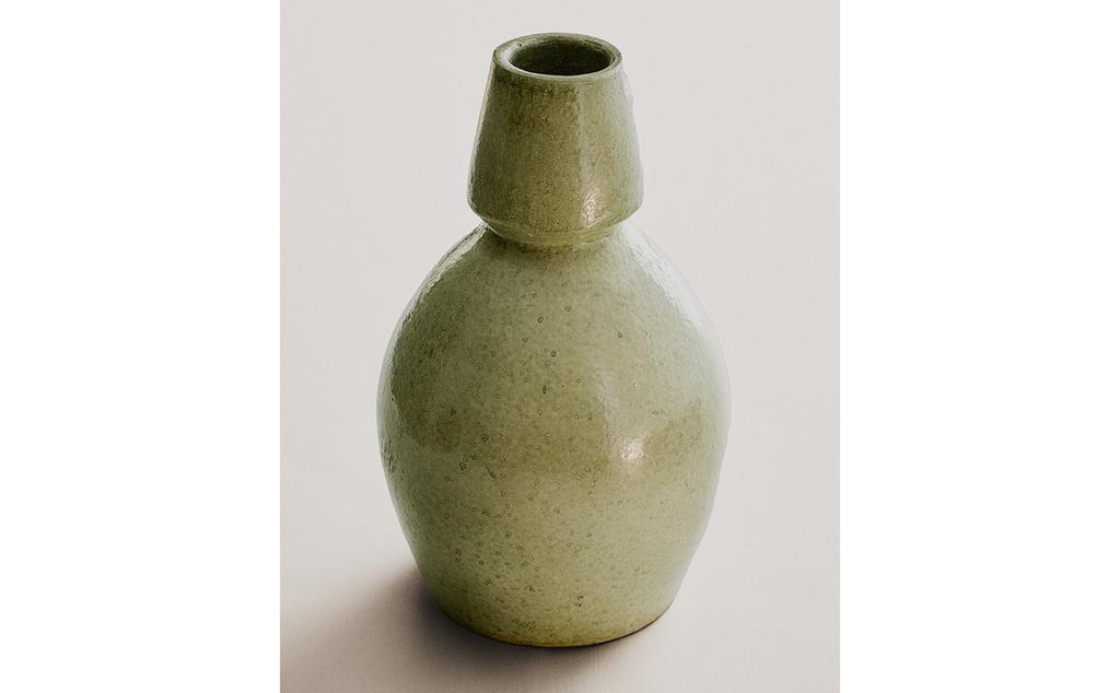 JARRÓN TERRACOTA ESMALTADO