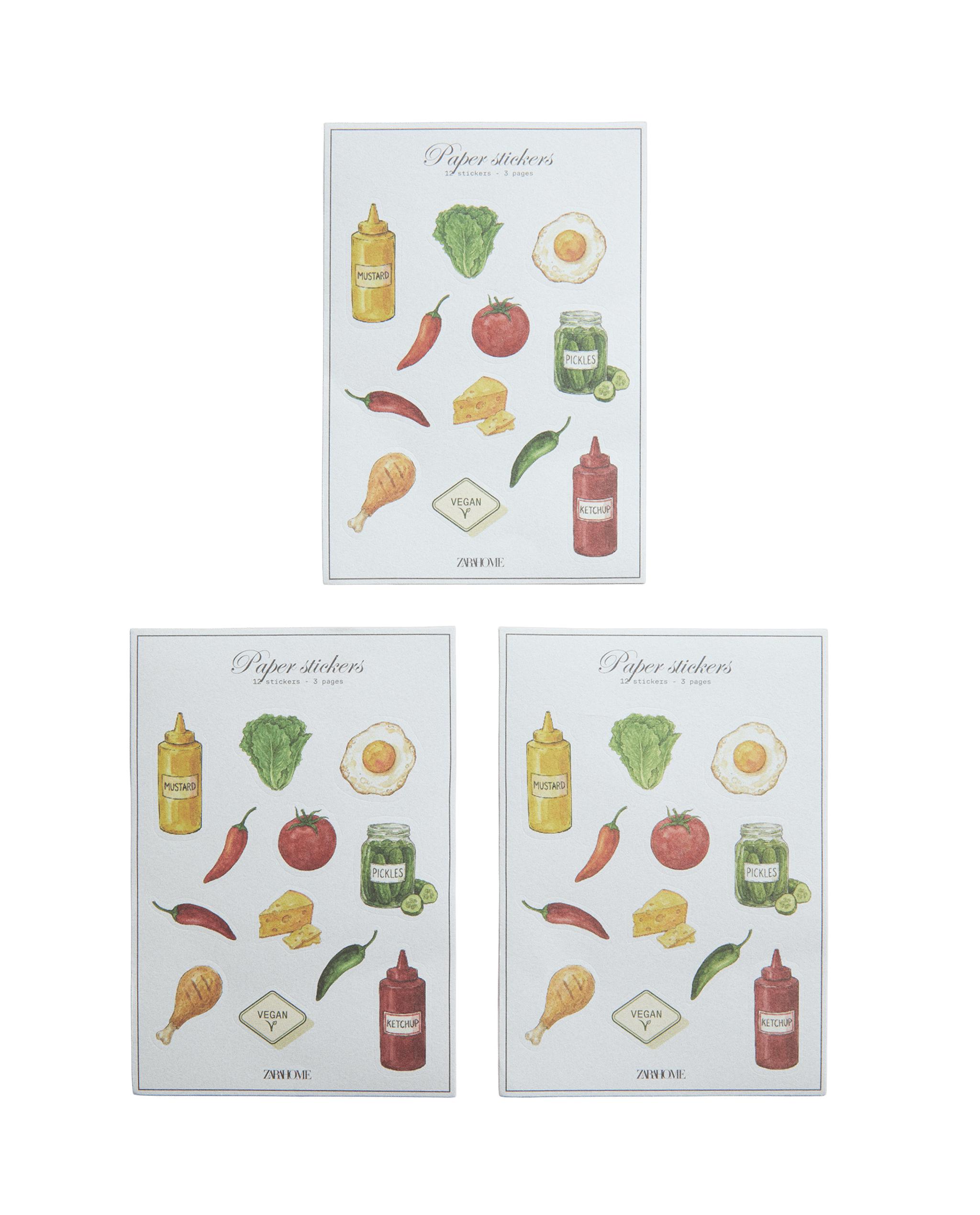PACK OF BARBECUE STICKERS product thumbnail 7
