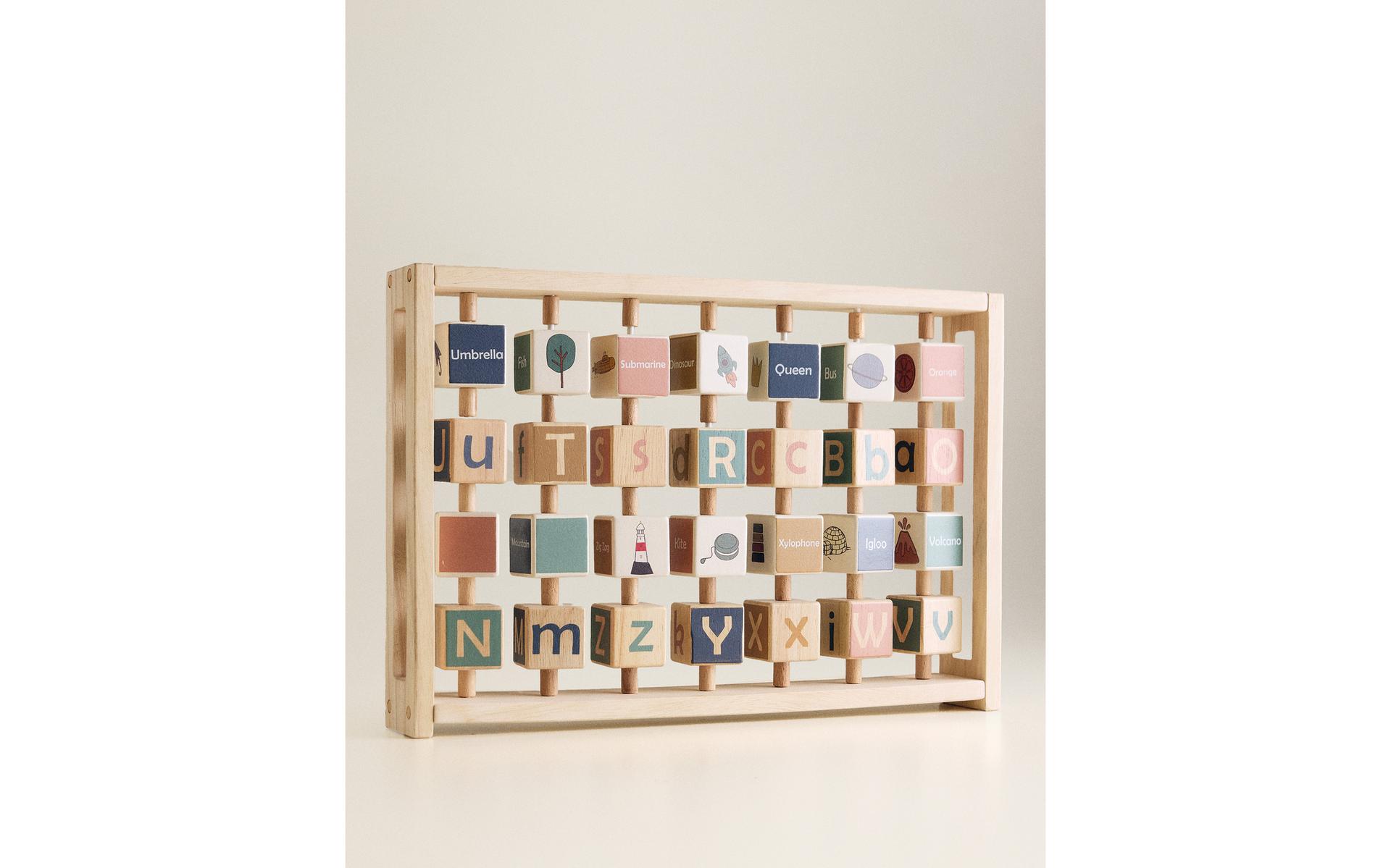 KIDS' HOUTEN ALFABET SPEELGOED KIDS' HOUTEN ALFABET SPEELGOED