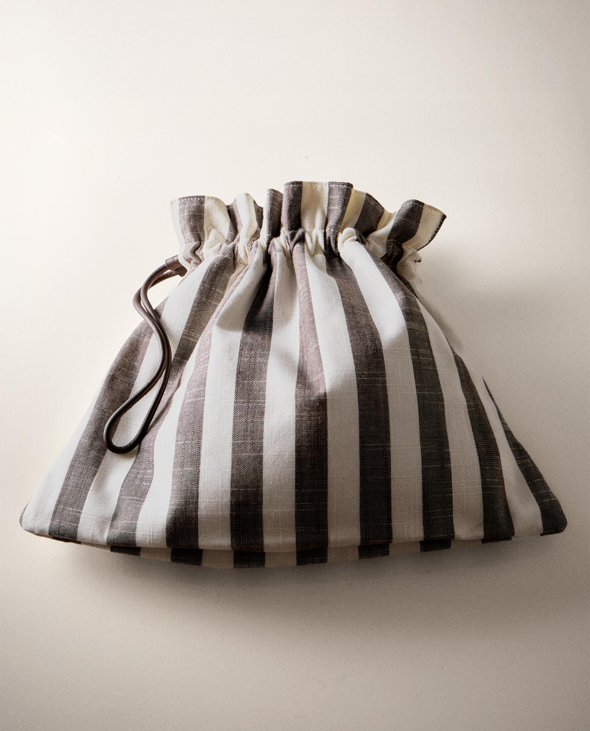 STRIPED MINI HANDBAG product thumbnail 9