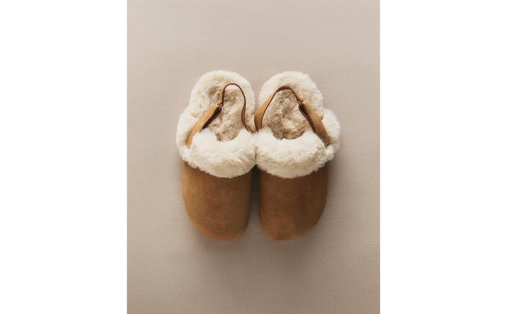 KIDS' WARM LEATHER CLOGS KIDS' WARM LEATHER CLOGS