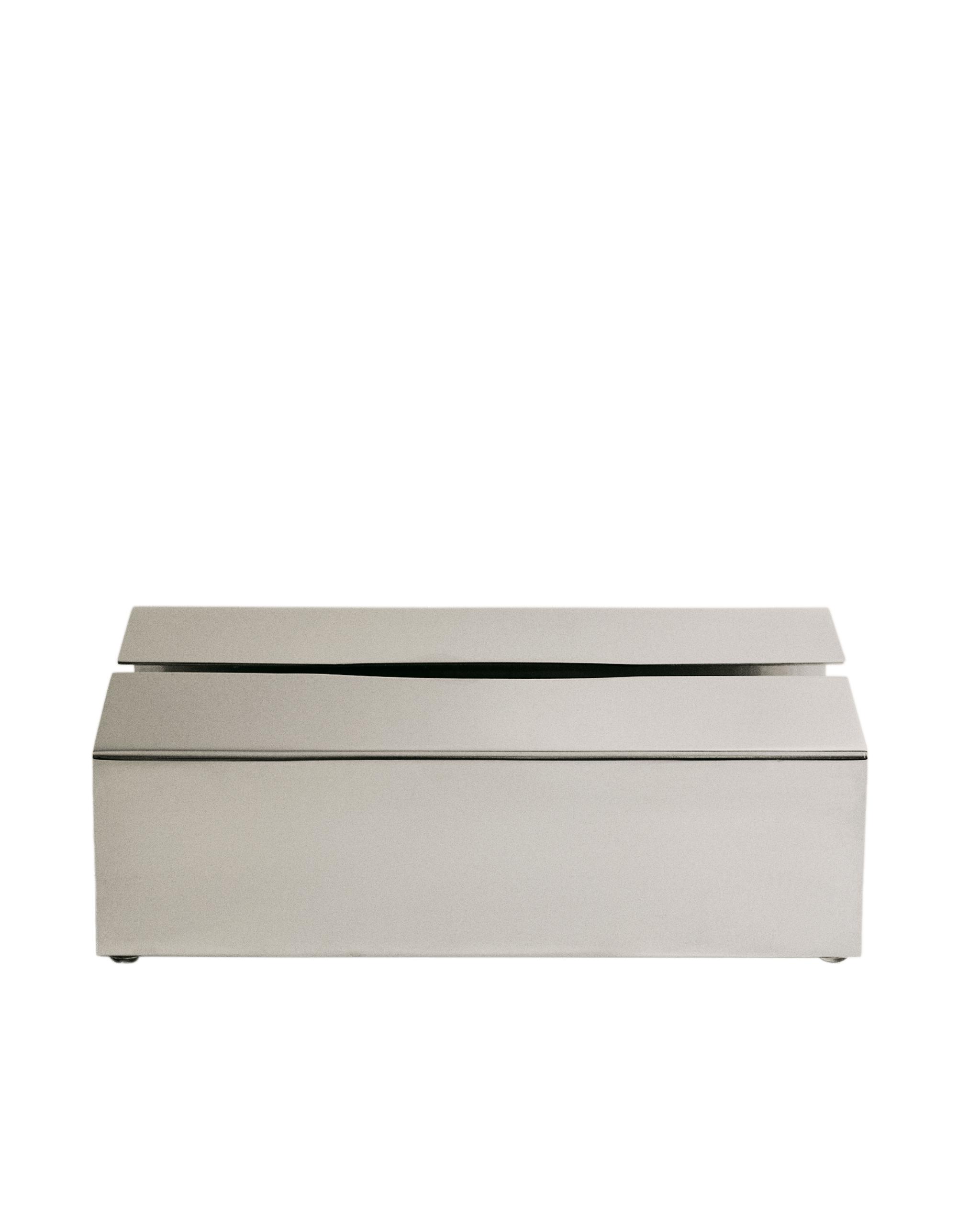 メタルティッシュボックス、光沢仕上げ | Zara Home 日本/Japan