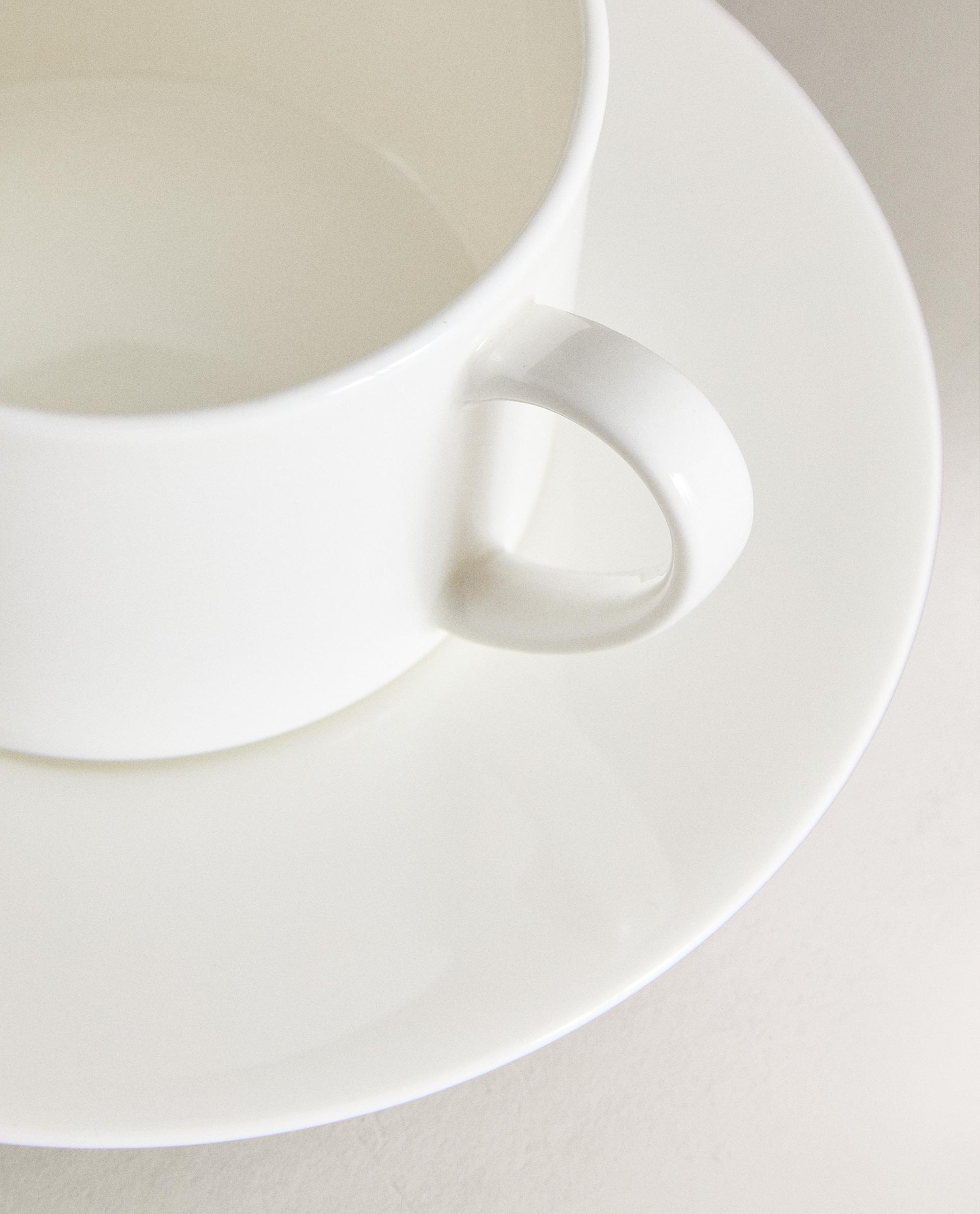 BONE CHINA TEACUP AND SAUCER product thumbnail 2