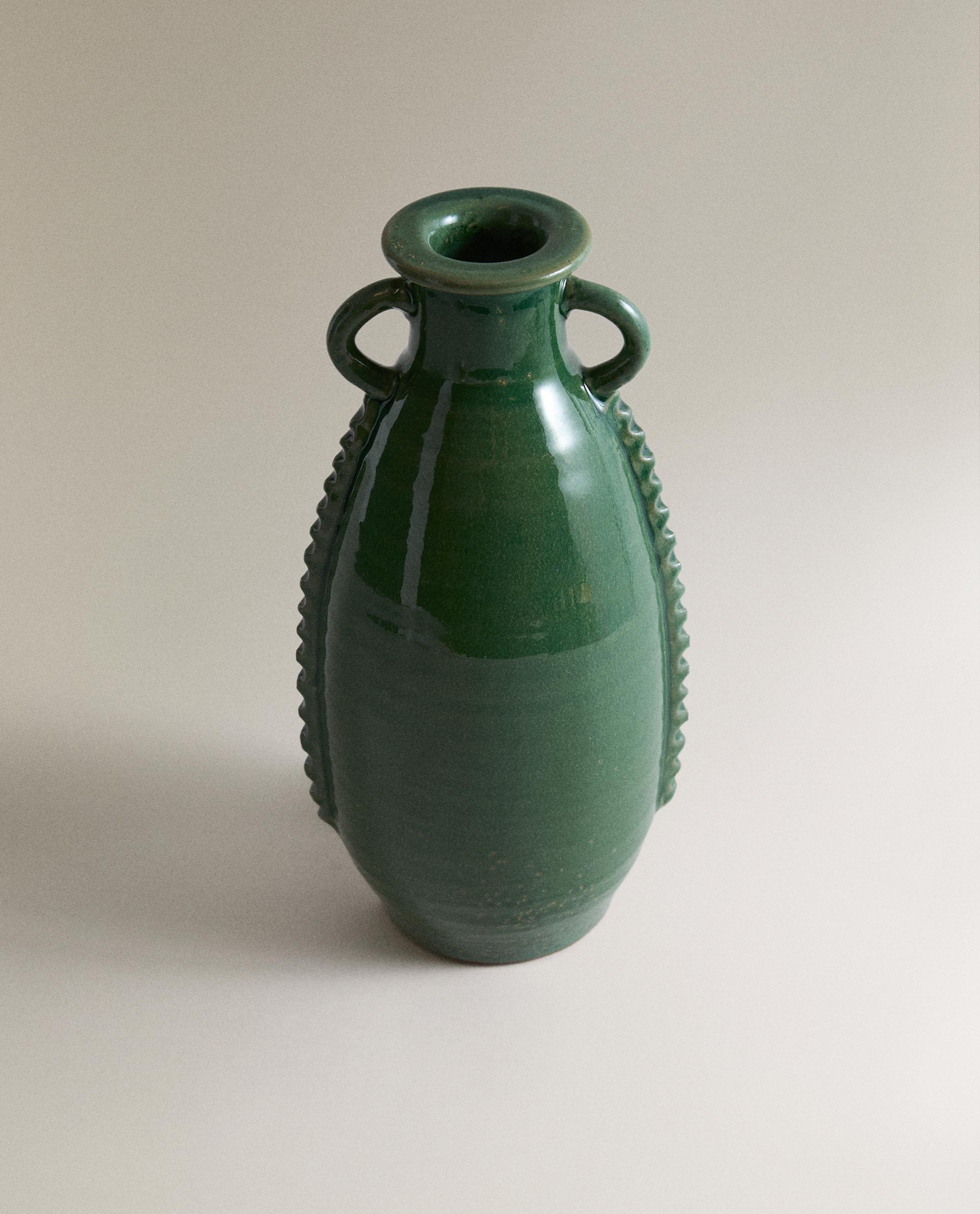 DECORATIVE TERRACOTTA VASE product thumbnail 2