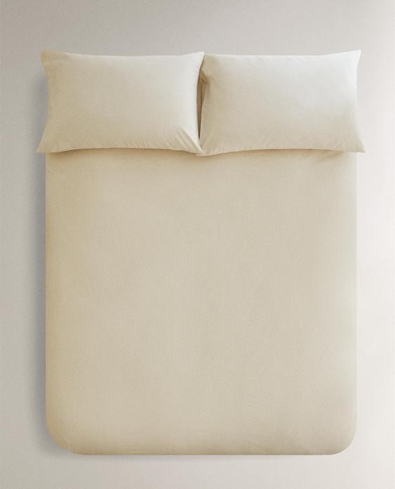 STRIPED SEERSUCKER COTTON DUVET COVER