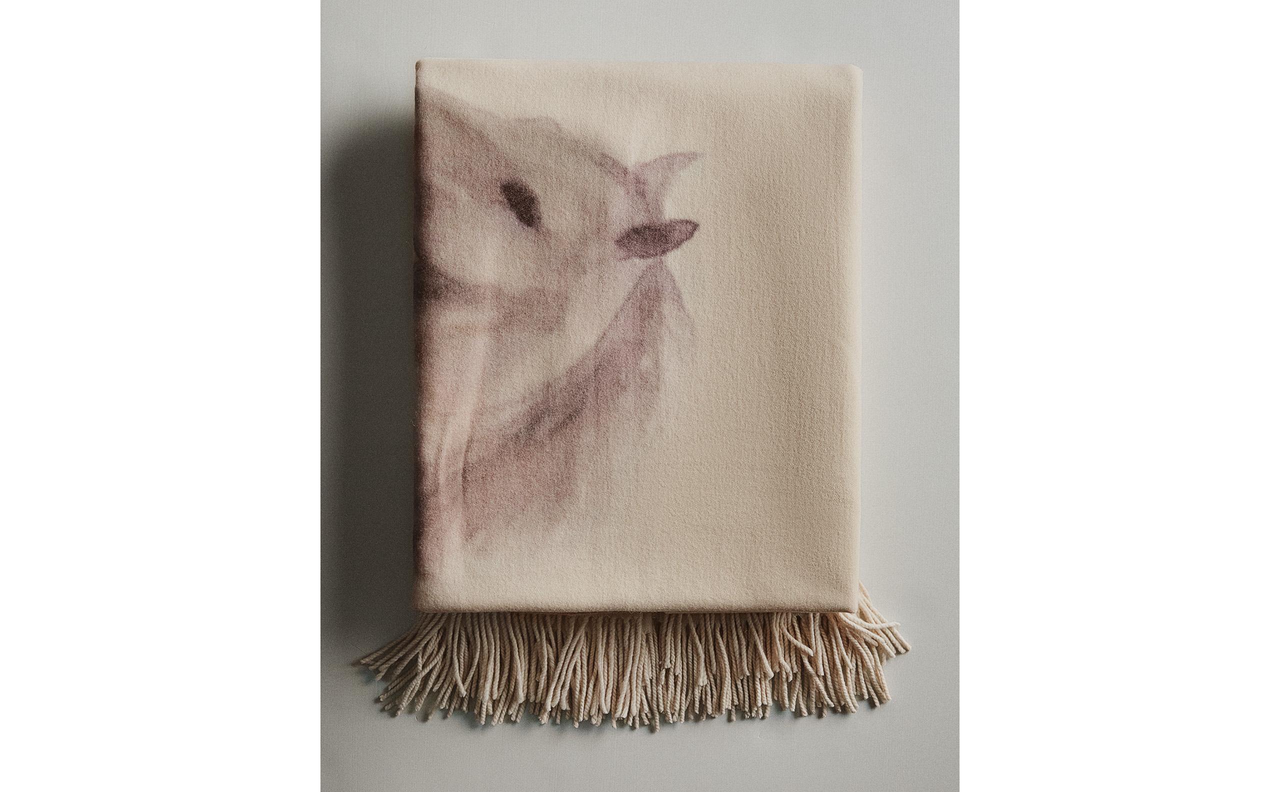 FRINGED WOOL THROW product thumbnail 7