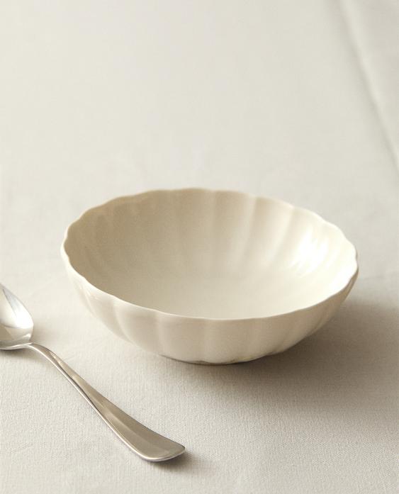 12 BOWLS PORCELANA ONDAS