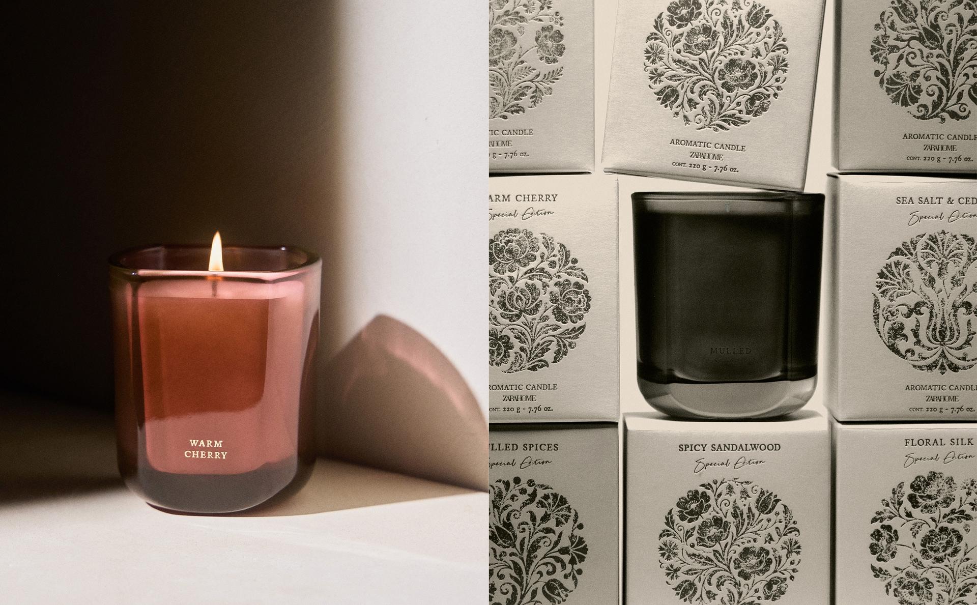 (220 G) DOFTLJUS VARM KÖRSBÄR