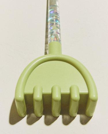 JOUET ENFANT RÂTEAU PLAGE PAILLETTES