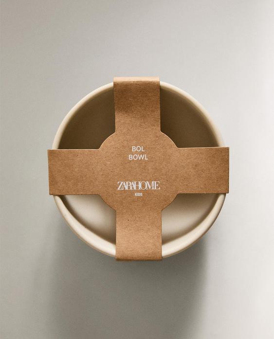 KIDS' RABBIT SILICONE BOWL