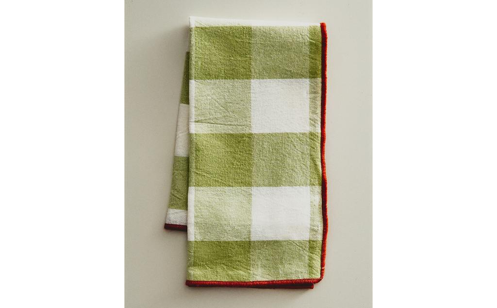 PACK PANOS DE MESA CADROS PESPUNTO (PACK DE 2)