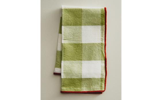 PACK SERVIETTES DE TABLE CARREAUX SURPIQÛRES (LOT DE 2)