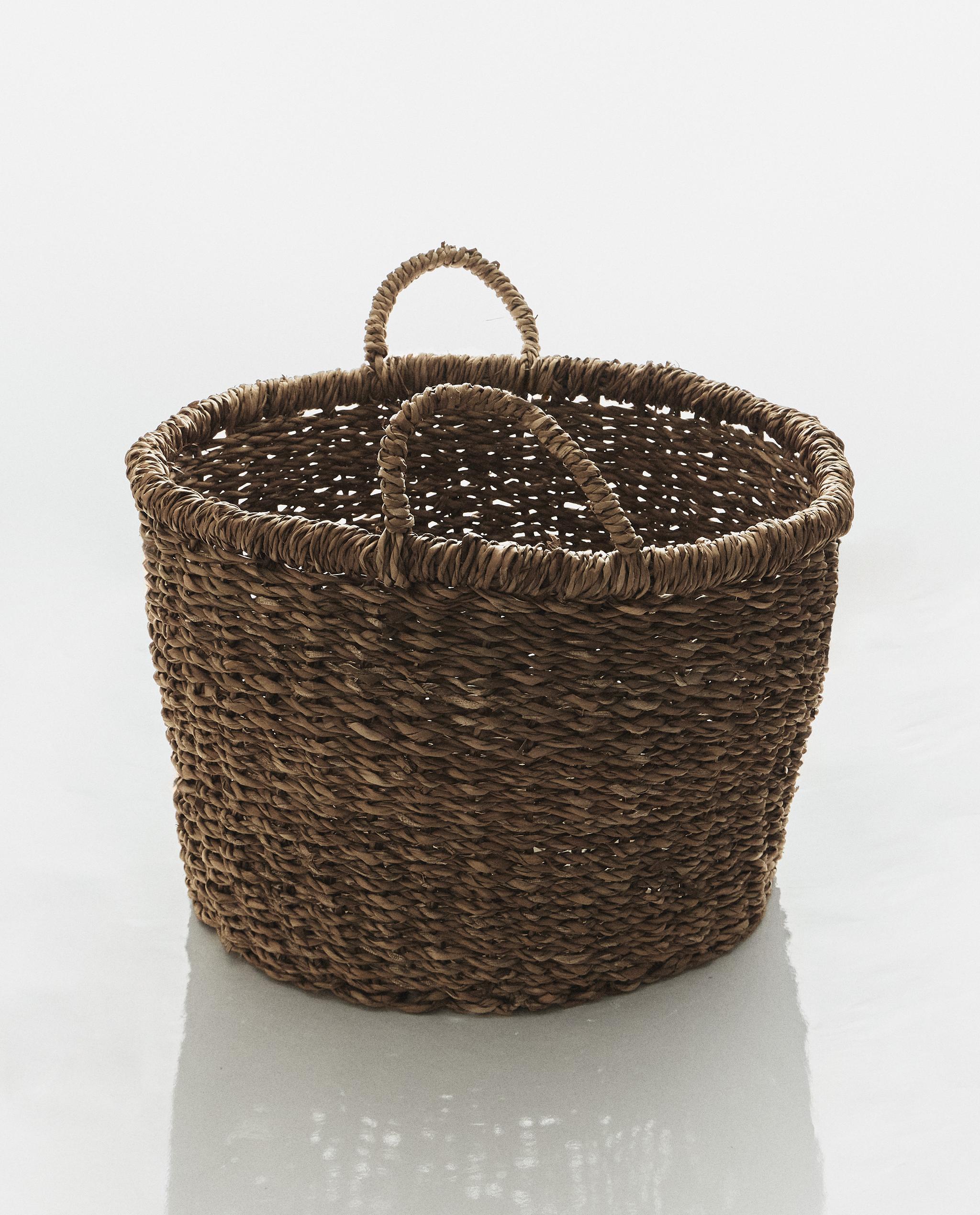 SEAGRASS BASKET WITH HANDLES product thumbnail 11