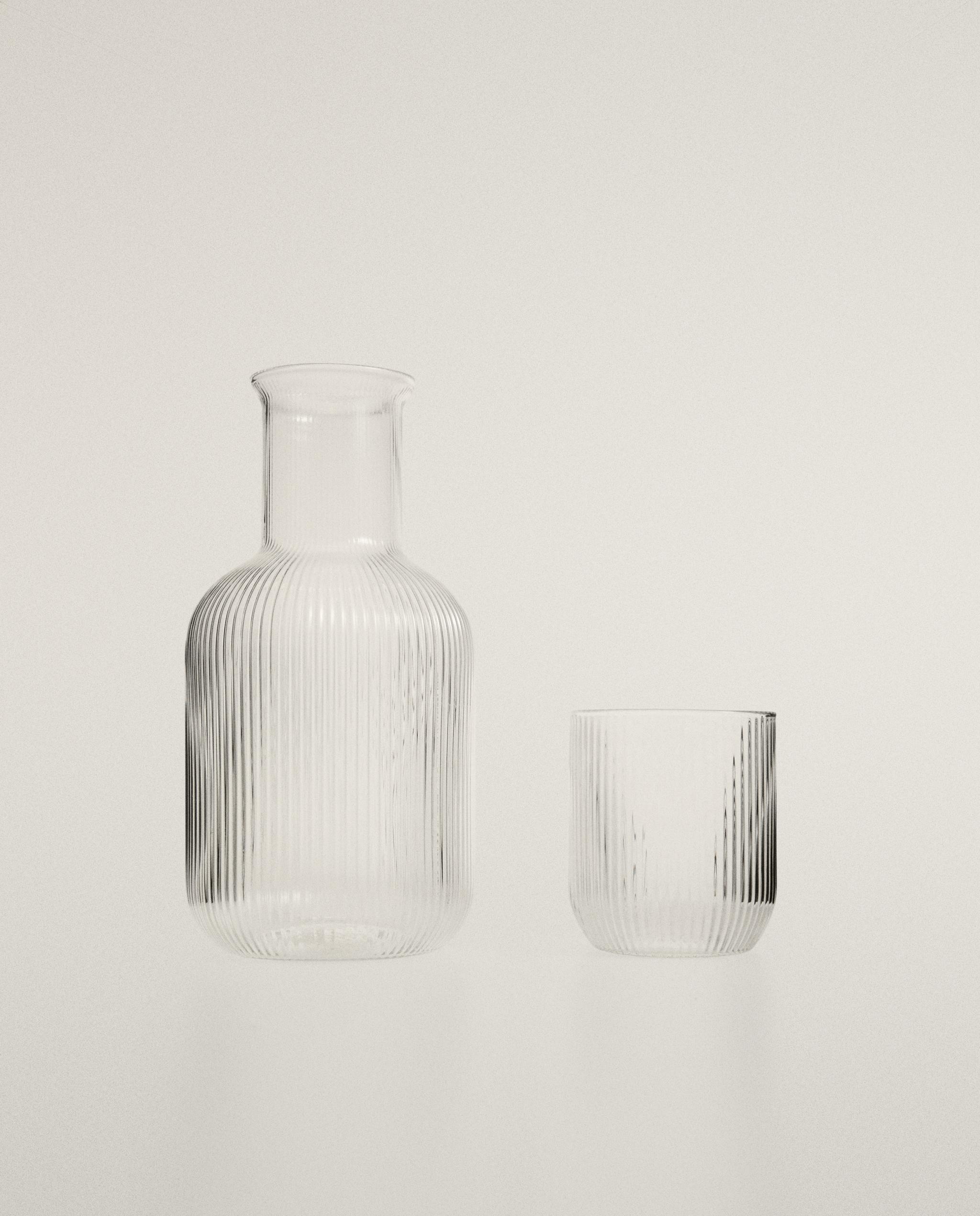 BOROSILICATE BOTTLE AND TUMBLER SET (SET OF 2) | Zara Home Deutschland