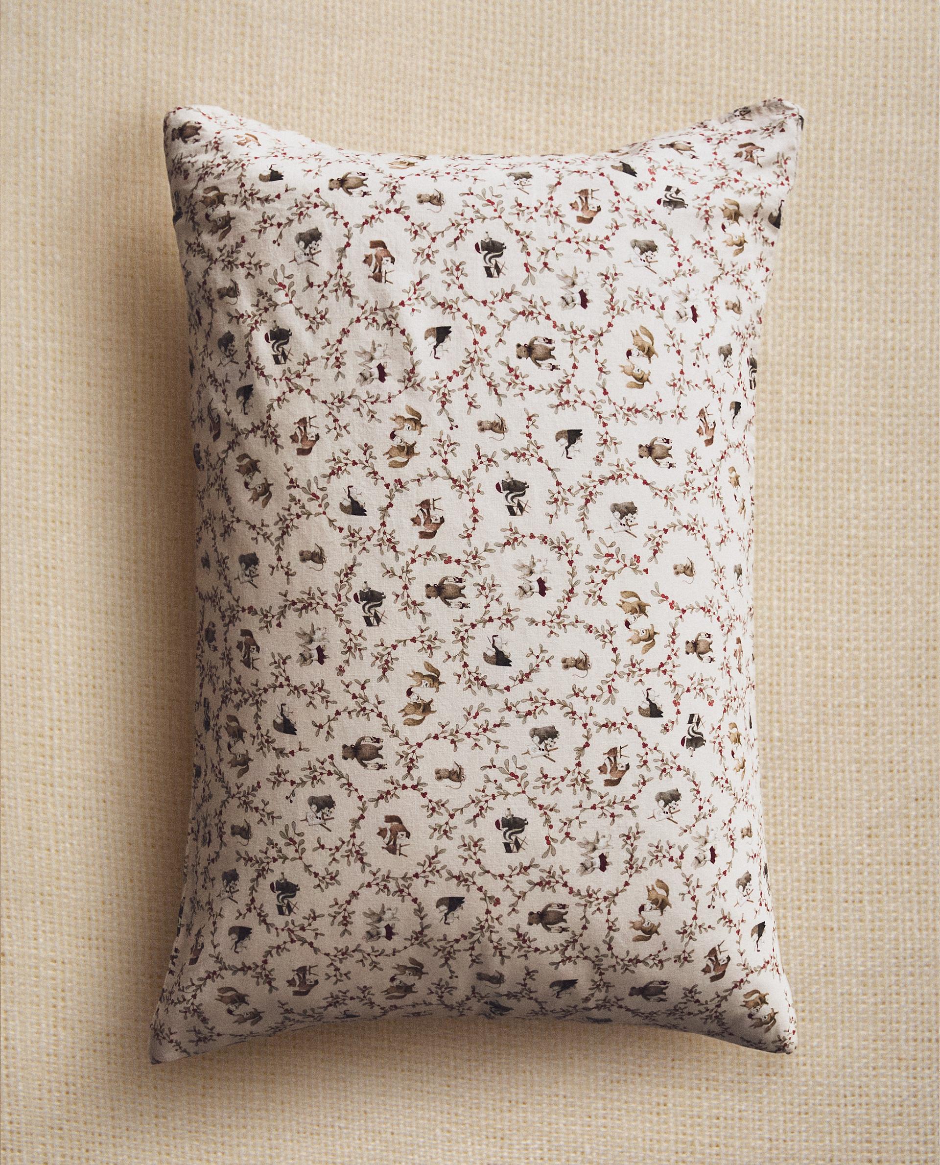 キッズ ピローケース クリスマスアニマル | Zara Home 日本/Japan