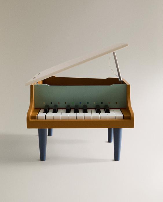 آلة بيانو خشبية لعبة للأطفال